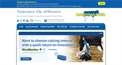 Desktop Screenshot of dairymaster.com